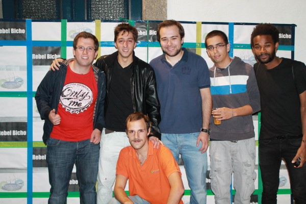 Some members of the team