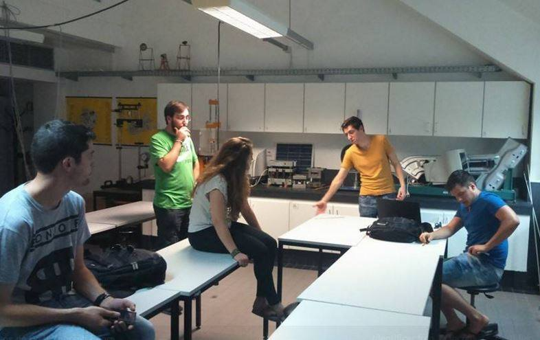 First brainstorming about the project in the University of Évora
