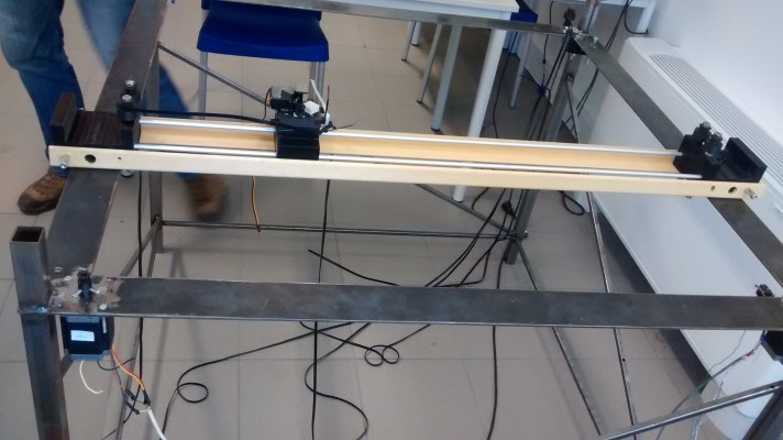 Already with some motors assembled