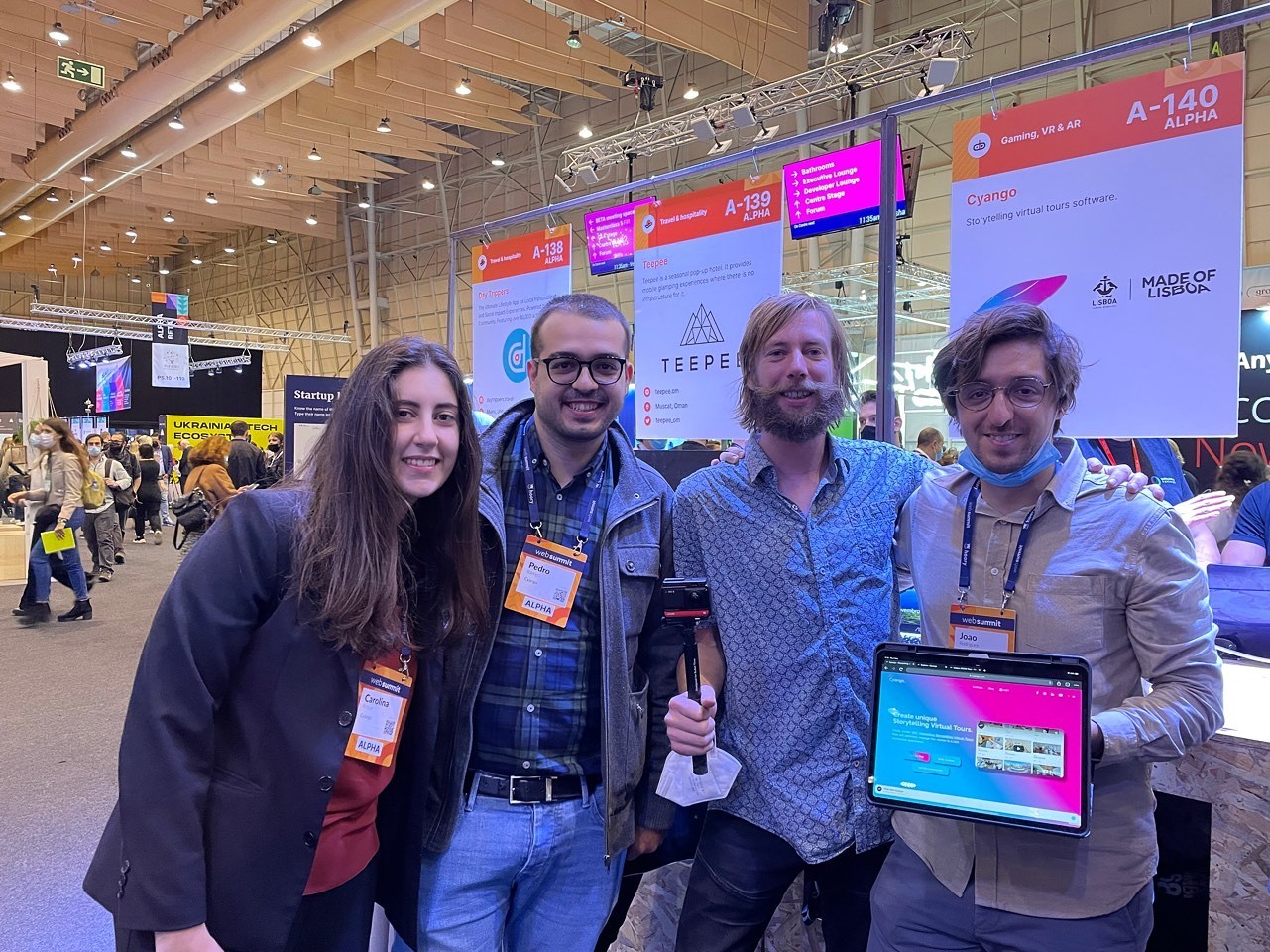 Team at Web Summit